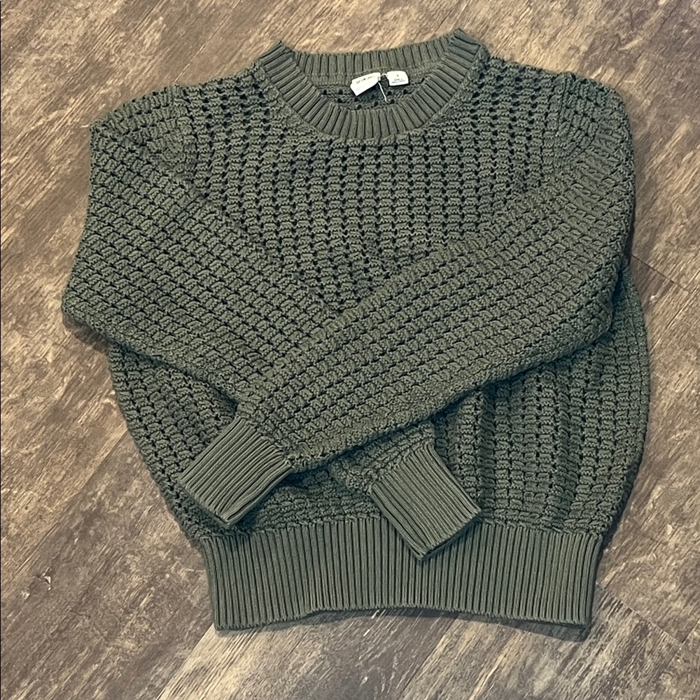 GAP Women’s Olive Crewneck Sweater